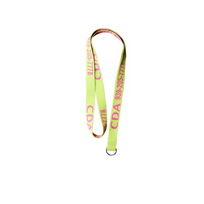 Polyester Woven Lanyard 36" x 1/2"