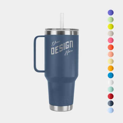 42 Oz YETI® Rambler Stainless Steel Insulated Tumbler w/ Straw Lid