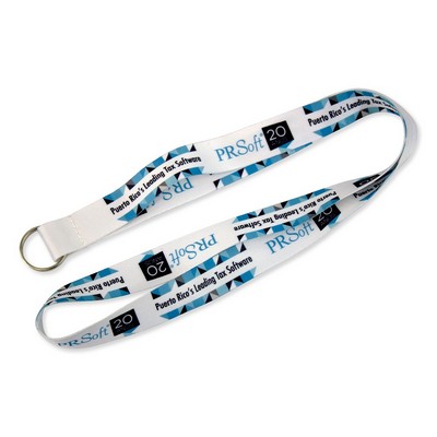 Polyester Dye Sublimated Lanyard 36" x 3/4"